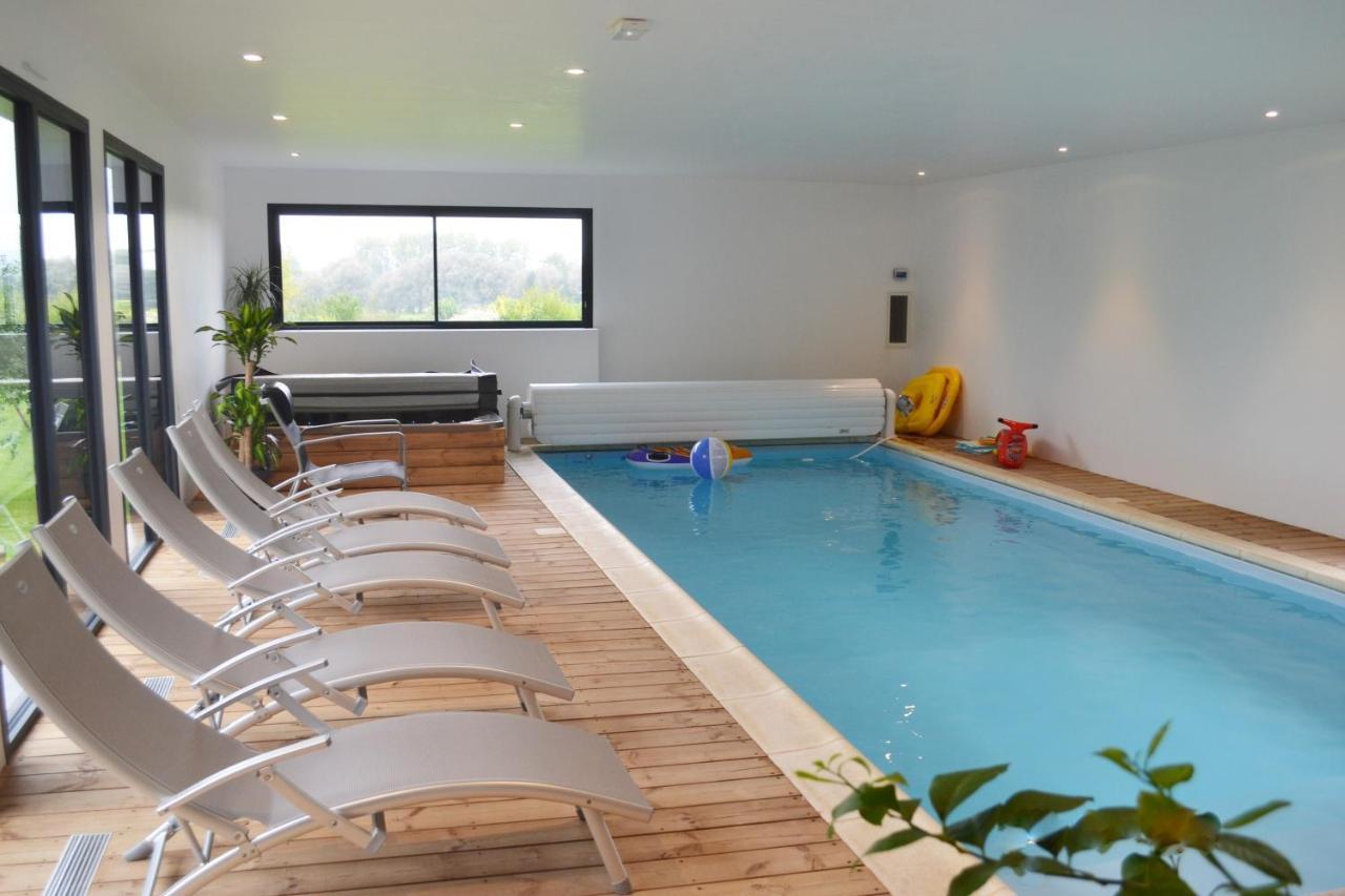 Piscine Interieure Privee Chauffee Toute L Annee Et Spa St Martin Saint-Martin-l'Hortier Buitenkant foto