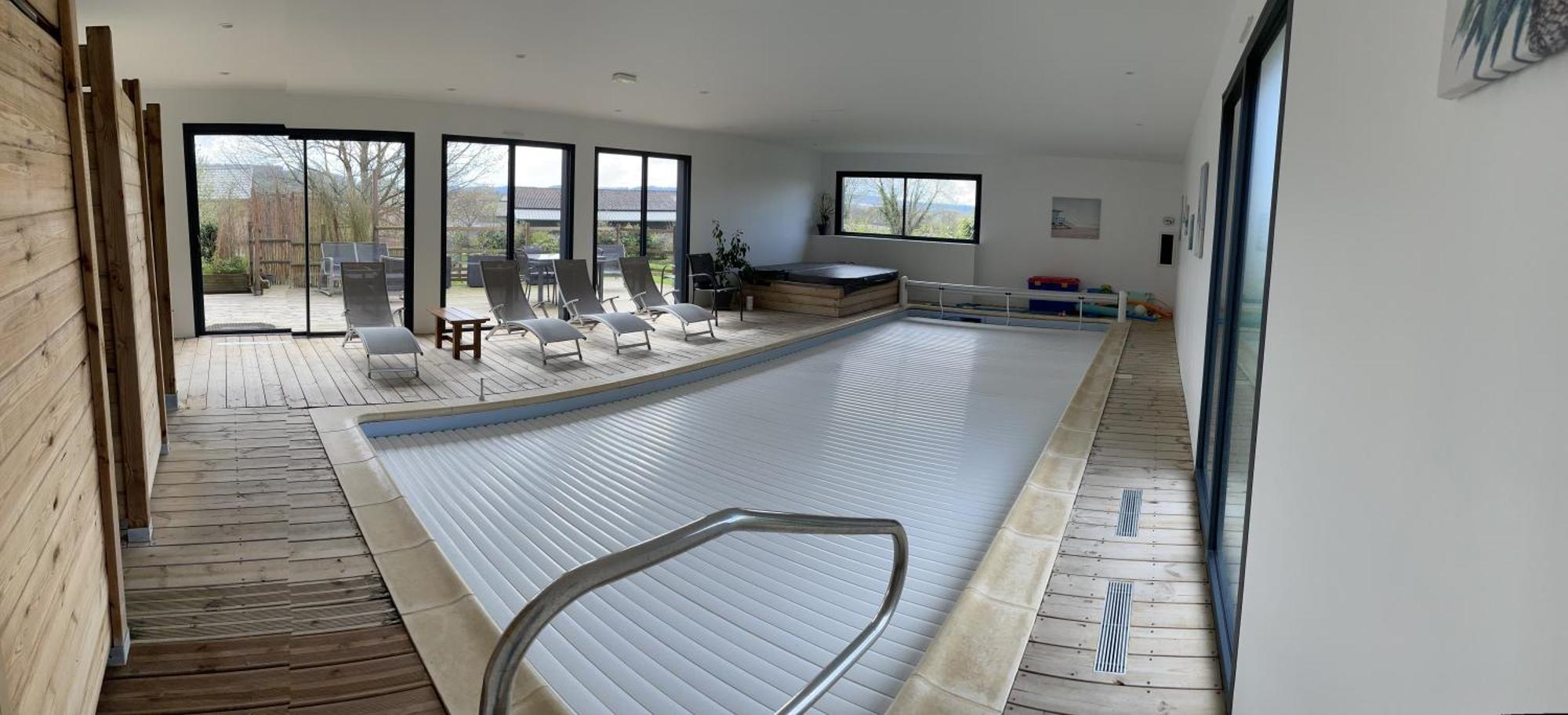 Piscine Interieure Privee Chauffee Toute L Annee Et Spa St Martin Saint-Martin-l'Hortier Buitenkant foto